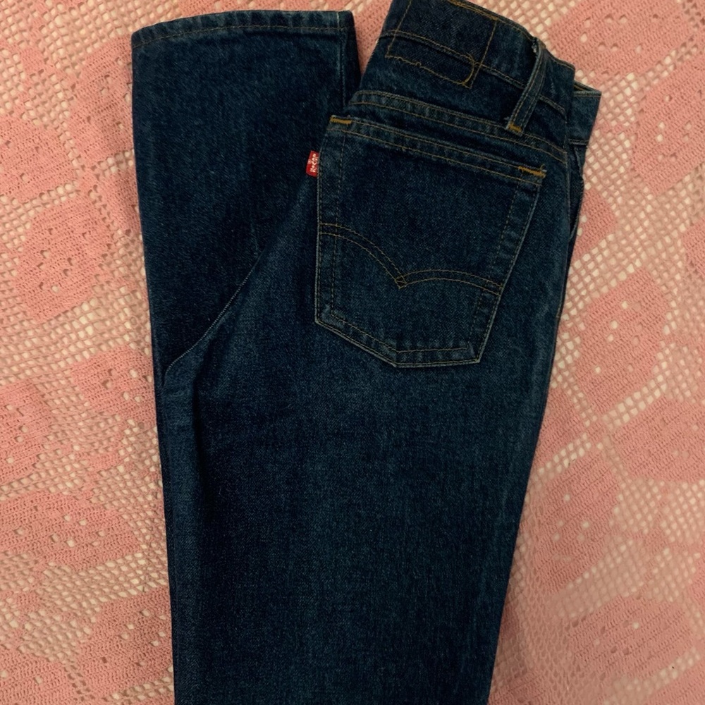 TRUE VINTAGE Levi’s Dark Denim Student Fit Jeans